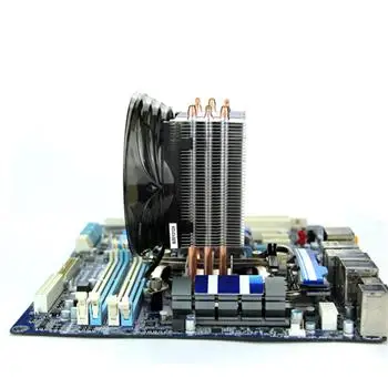 Cooler Master 3 медный радиатор CPU кулер для Intel 775 115X AMD AM3 AM2 FM2 120 мм 3pin охлаждающий