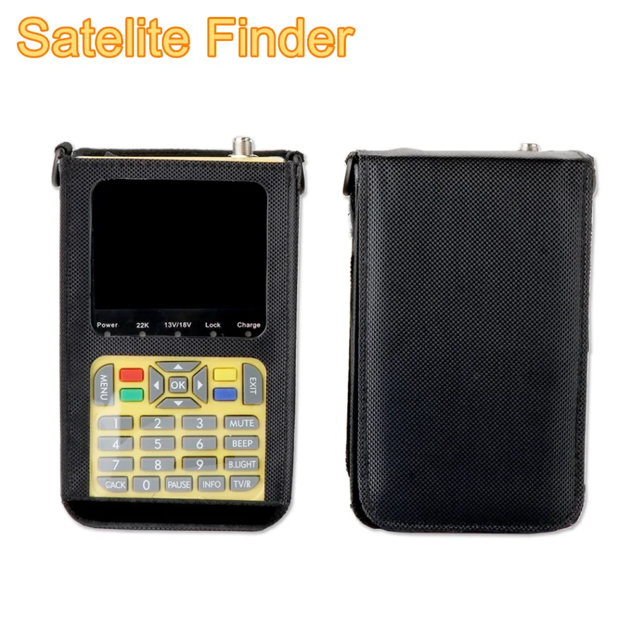 ЖК-цифровой спутниковый искатель измеритель сигнала DVB-S2 ТВ-приемник satfinder для decodificador ТВ satelial бесплатно антенна для HD ТВ
