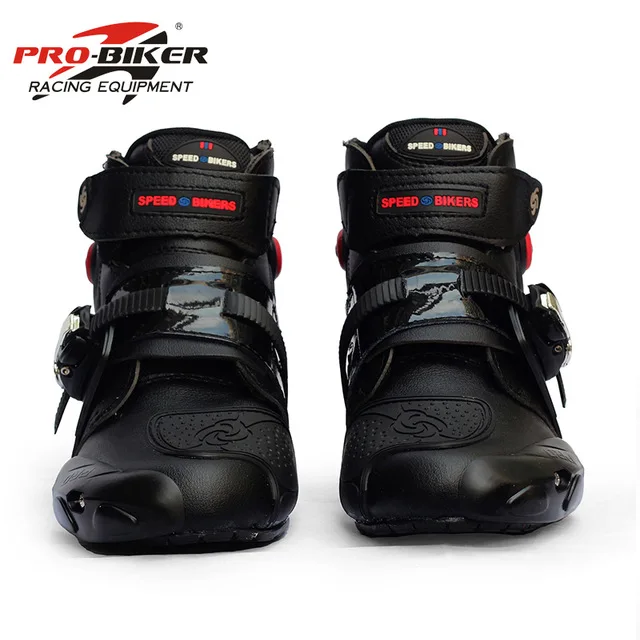 

Riding Tribe Microfiber Motorcross Riding Shoes Motorcycle Racing Protective Ankle Boots Anticollision Non-slip A9003