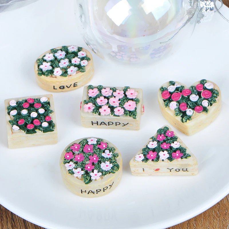 Цветочная ваза с животными миниатюрный Сказочный Сад украшение для дома мини