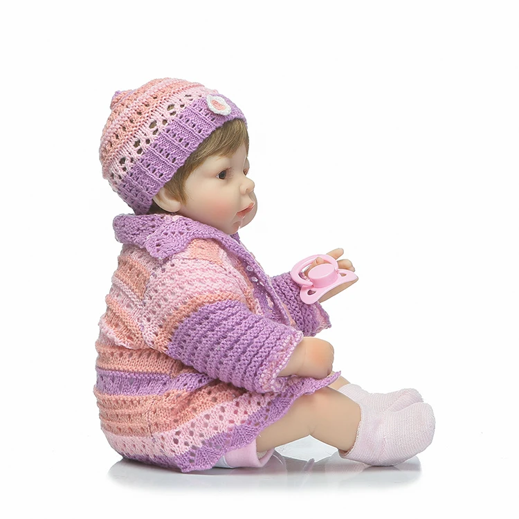 Кукла реборн силиконовая Мягкая 40 см для девочек | Игрушки и хобби
