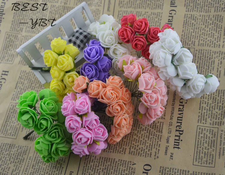 Искусственные головные уборы в виде Розы декоративные из пены Rugosa чистый