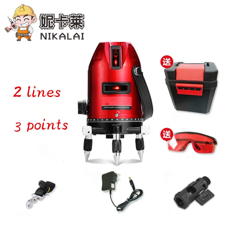 Новый мощный 2-линейный 3-точечный автоматический самовыравнивающийся