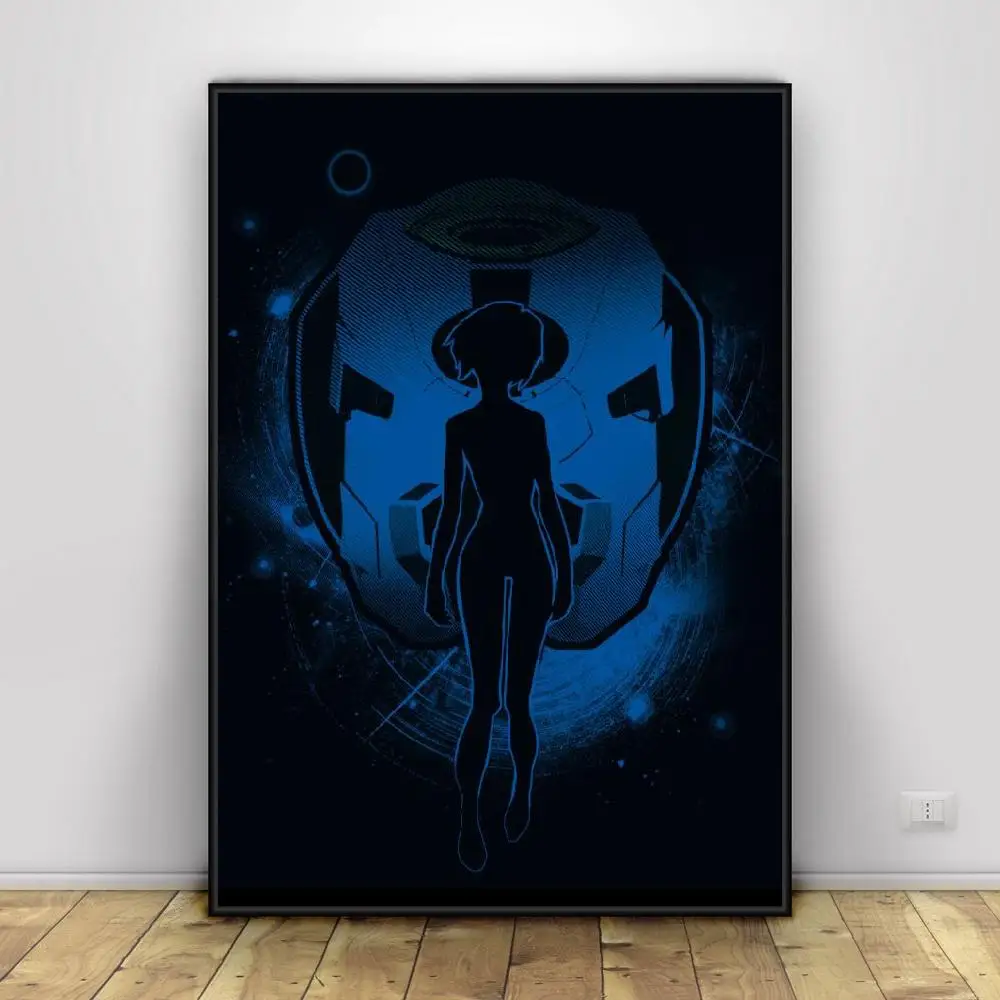 

Картина на холсте с изображением героев японского аниме, настенный плакат с художественным принтом, современное минималистичное украшение...