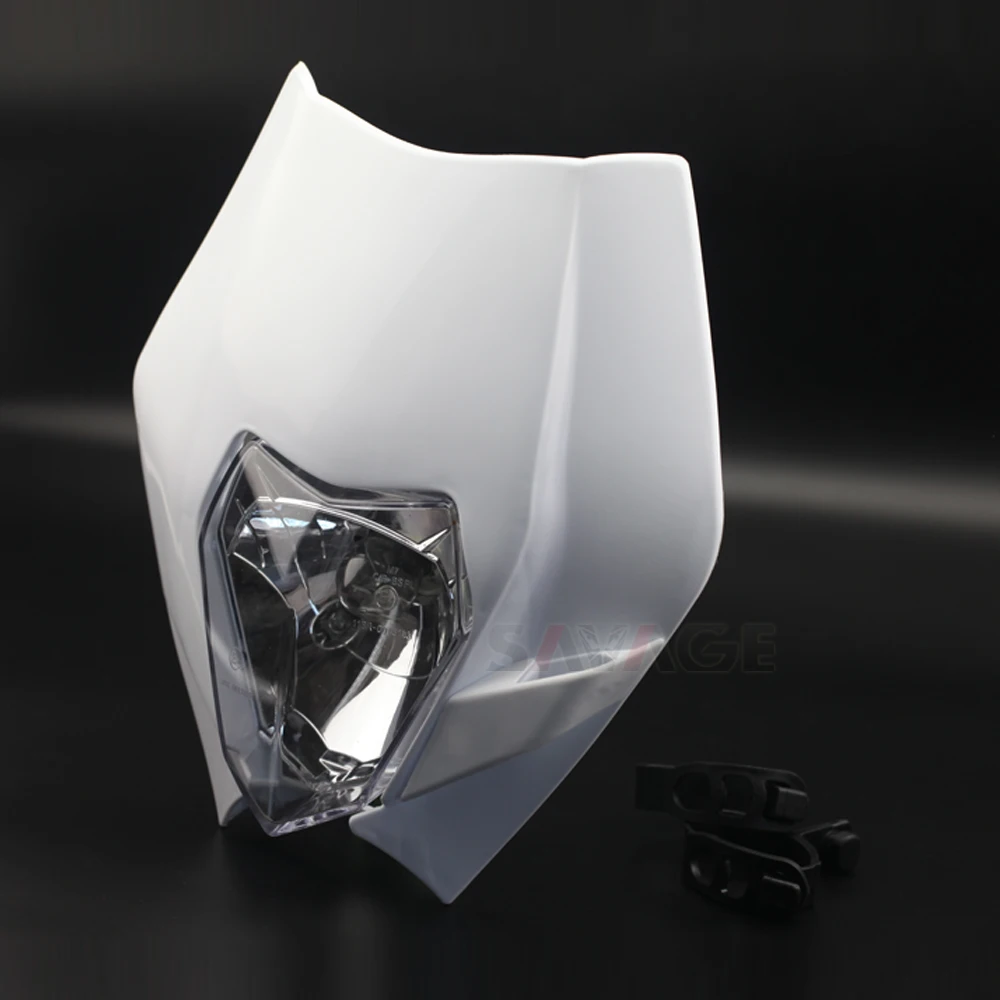 Сборки фар ФАР маска для KTM EXC XC-W EXC-F 125 200 250 300 400 450 500 530 XCF-W 2008- 2013 Аксессуары