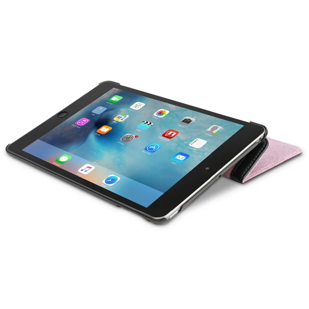 Jisoncase Чехол из микрофибры для iPad Mini 5 ультратонкий складной чехол-книжка