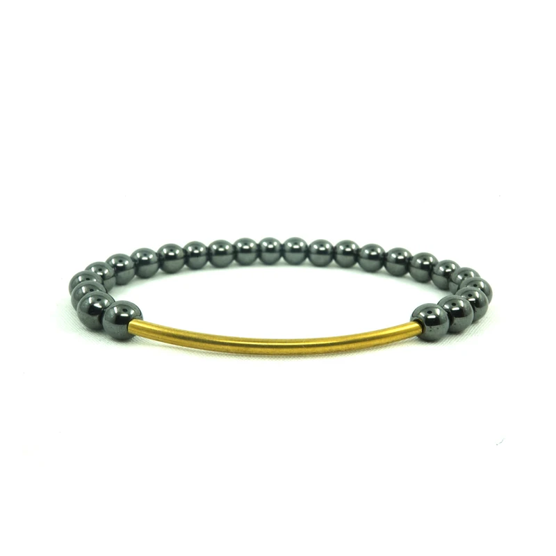 Pohier ручной работы трубчатые медные тибетские браслеты для женщин и мужчин из