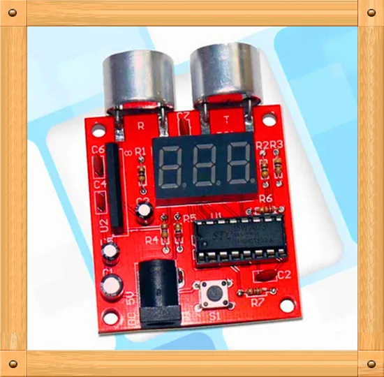 Бесплатная доставка! Ультразвуковой модуль/ультразвуковой дальномер/SCM/PCB