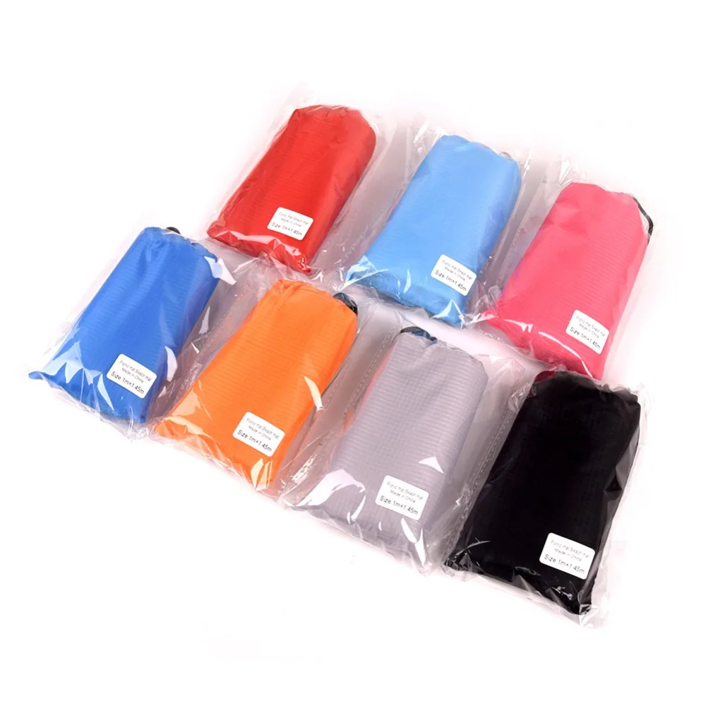 

7 Color Portable Ultra Thin Waterproof Beach Mat Outdoor Blanket Picnic Mat Pocket Blanket Baby Climb Ground Mat Hike Travel
