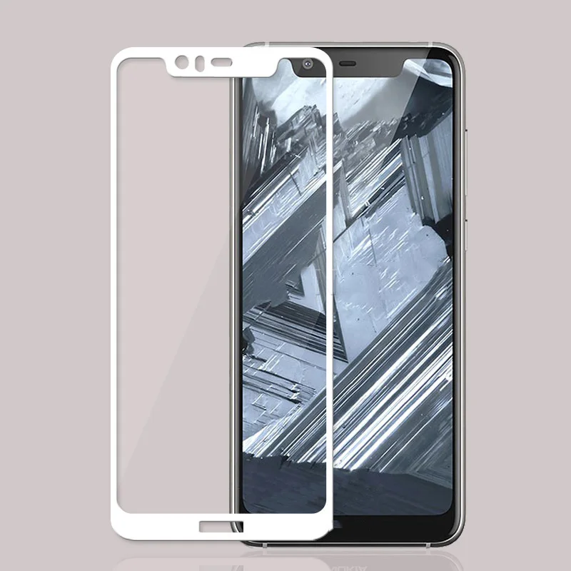 Высококачественное взрывозащищенное Закаленное стекло для Nokia X5 полноэкранная