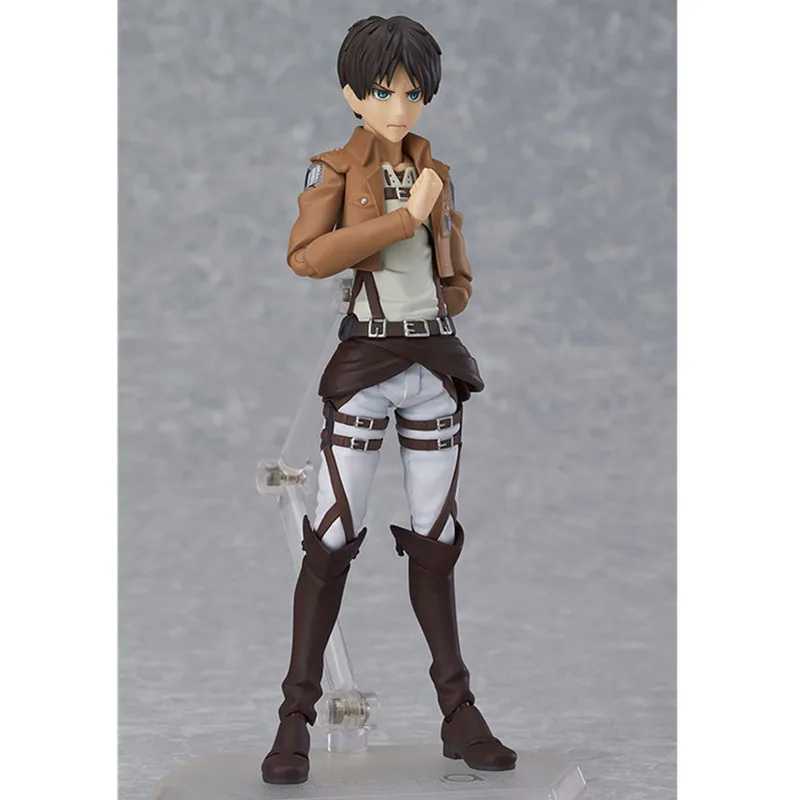 Фигурки аниме Attack on Titan Eren Jaeger фигурки Figma 207 экшн-фигурки Yeager 14 см ПВХ модель