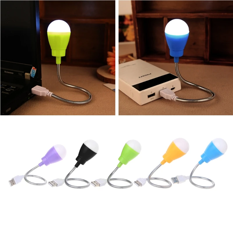 Маленький гибкий USB Led usb светильник Настольная лампа гаджеты USB ручная лампа для банка питания ПК ноутбук