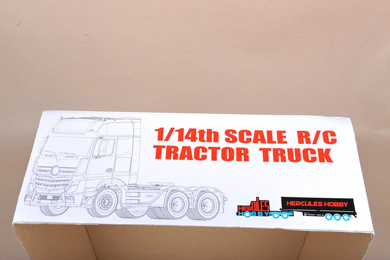 RC 3 скорости Tiaxial трейлер Hauler сборочный автомобиль 1/14 пульт дистанционного управления прицеп головка для 1:14 RC тягач#140401 горячие игрушки 1:6
