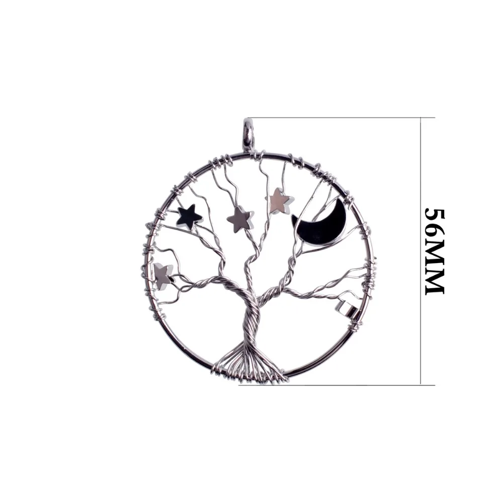 Life Tree Retro Style Earrings Cha Kras Moon Stars Desire Woman Jewelry Necklace Key Chain Three Sets Of|Серьги-подвески| |