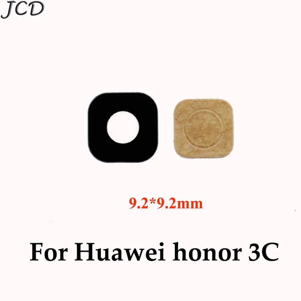 JCD 1 шт. Черная задняя крышка объектива камеры для Huawei Honor 6 3C 4X 3X G510 7 7I V8 4A 5X Plus