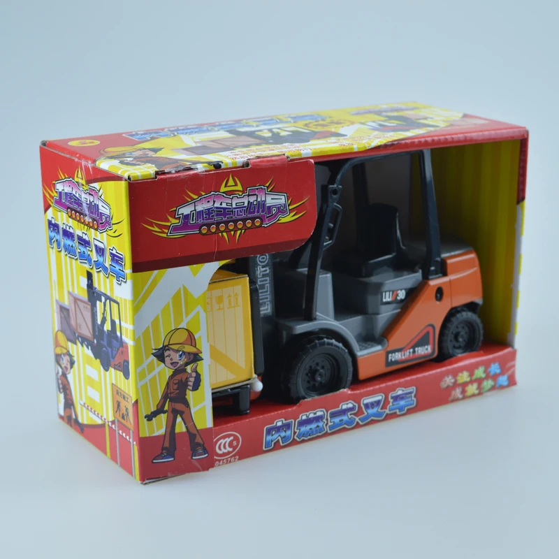 Мини вилочный погрузчик Электронная техника подъемник пластиковая модель