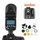 В наличии! Вспышка Godox V1 Speedlight для камеры SONY Canon Nikon Fujifilm Olympus круглая Вспышка TTL литий-ионная батарея с передатчиком