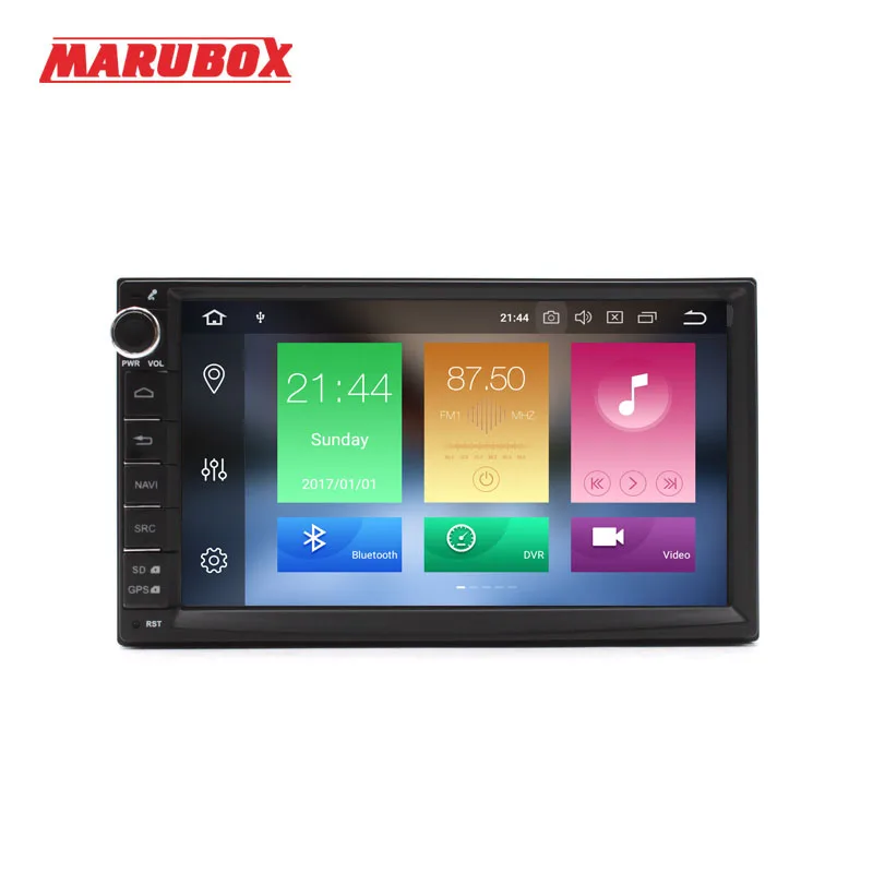 MARUBOX Универсальный 2Din Android 8,0 4 Гб оперативная память " gps навигационная система, стереомагнитола радио Автомобильный мультимедийный плеер Intelligent Head Единичная система 7A707PX5