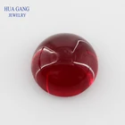 Красный кабошон круглой формы с плоским дном, Свободно сидящий стеклянный камень искусственные камни для драгоценностей размером 8 мм 10 мм 20 мм, бесплатная доставка