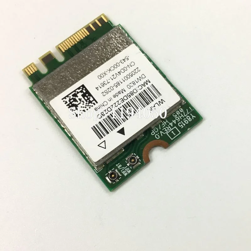 Atheros QCNFA344A DW1820 802.11AC Bluetooth 4 1 867 Мбит/с WLAN WiFi Беспроводная NGFF мини карта лучше чем