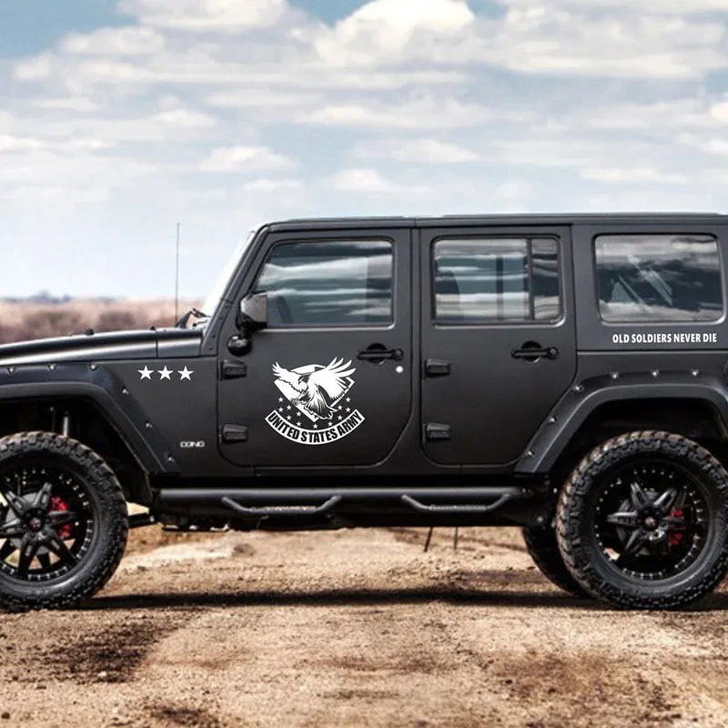 Автостайлинг TAIYAO Спортивная Автомобильная наклейка для JEEP Wrangler Renegade Compass Eagle Patriot