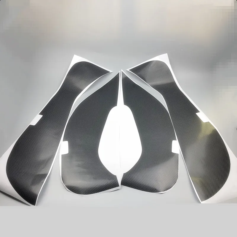 Автомобильная дверь анти-Kick Pad защитная пленка углеродное волокно стиль наклейки