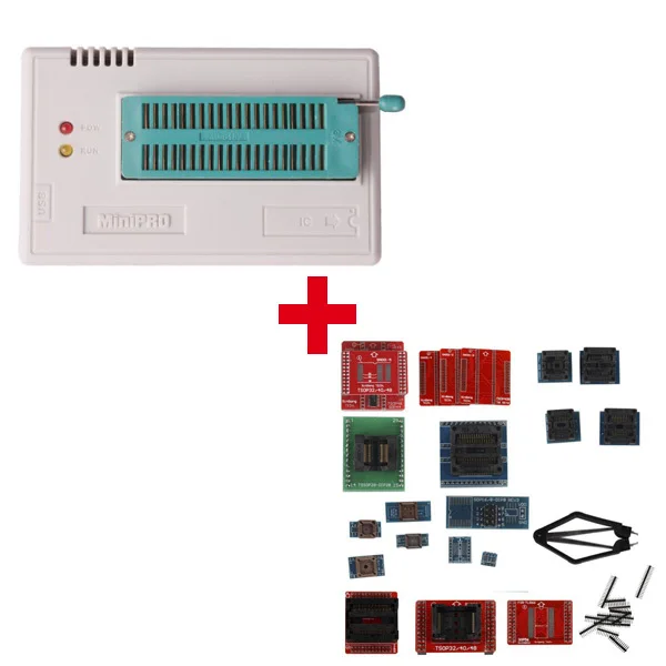 Супер Мини программатор Pro TL866A EEPROM с полным набором 21 шт. адаптеров розетки|programmer