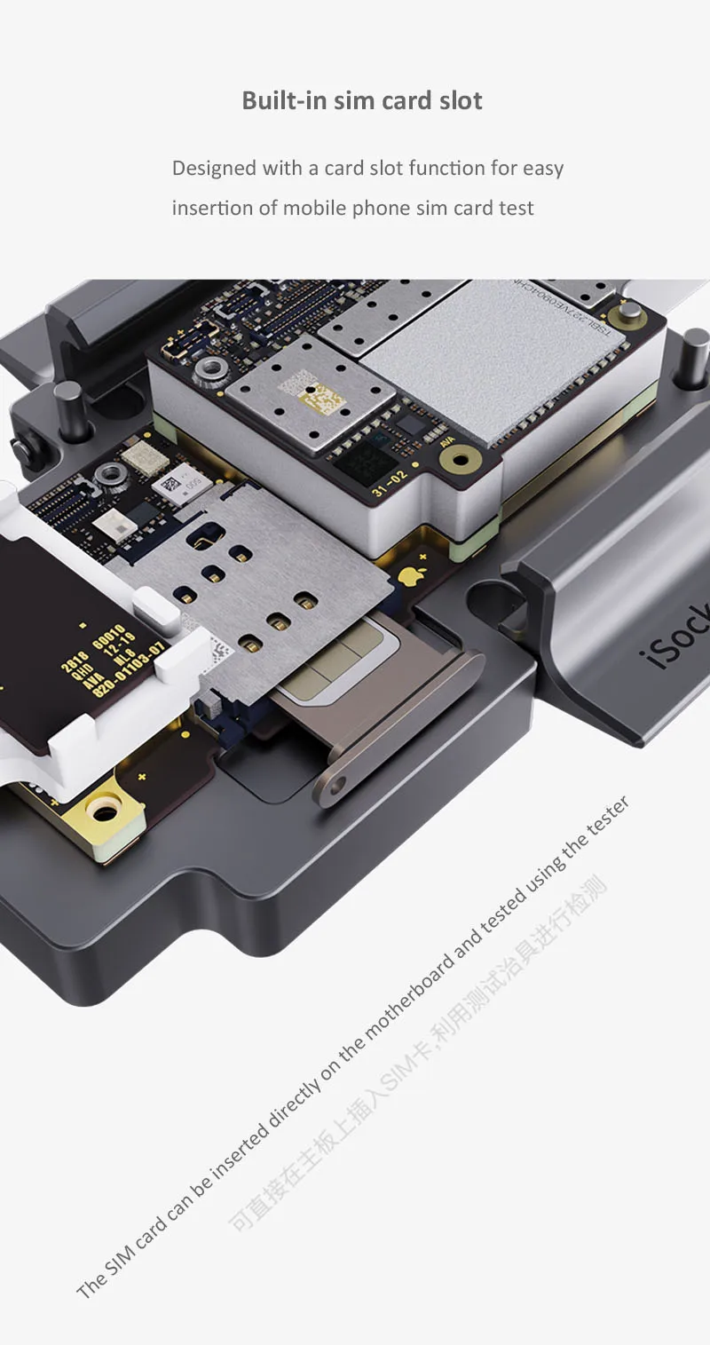 Jyrkior Qianli isoket PCB держатель материнской платы приспособление джиг для iPhone XS MAX логическая плата сплит-тестер приспособление для наладки