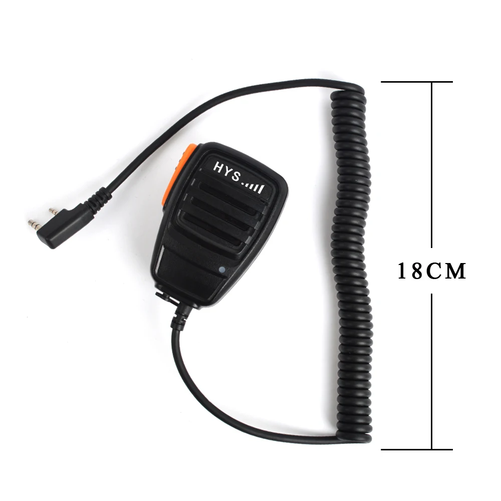 HYS ручной двухсторонний радио микрофон динамик мульти функция домофон 2 шт. Pin K TC