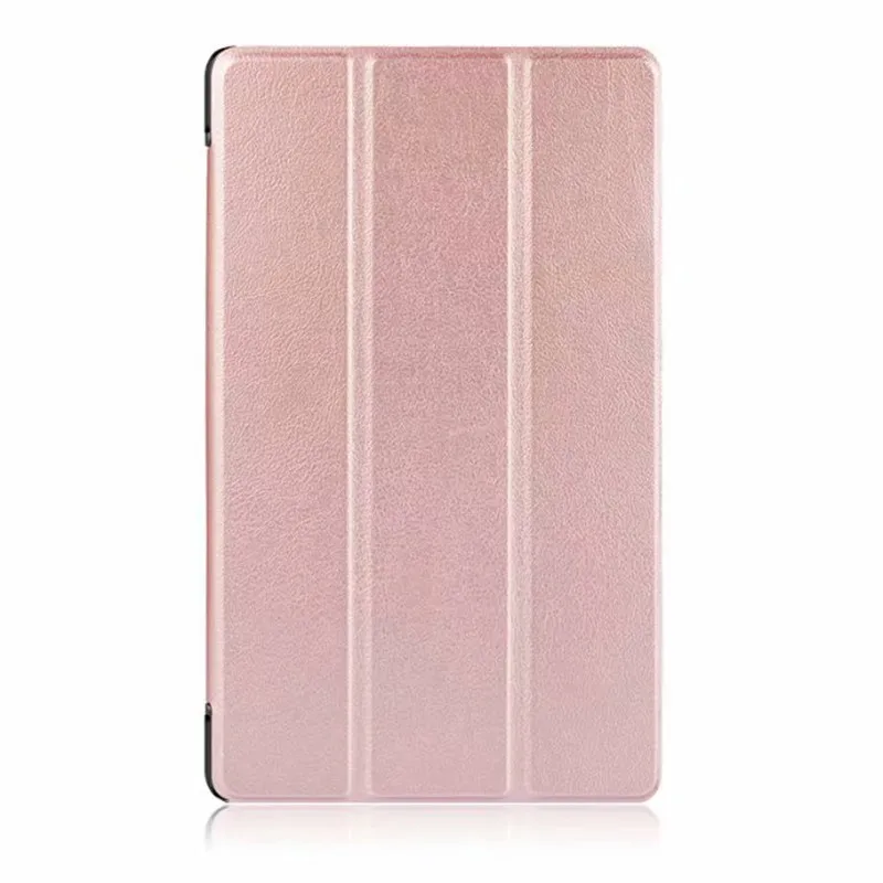 rose gold-ka si te Ультратонкий чехол-накладка из искусственной кожи для lenovo Tab4 Tab 4 8 TB-8504x TB-8504F TB-8504N TB-850 4 8 дюймов Чехол-книжка на магните - Цвет: rose gold-ka si te