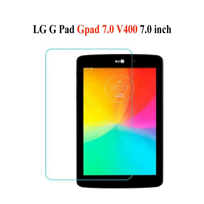 G Pad 7.0 V400 С уровнем твердости 9H закаленное Стекло пленки для мобильного телефона LG G Pad 7,0 8,0 8,3 10,1 GPad V400 V480 V490 V500 V700 V525 V930 F2 8,0 LK460 Экран защитная пленка - Цвет: G Pad 7.0 V400
