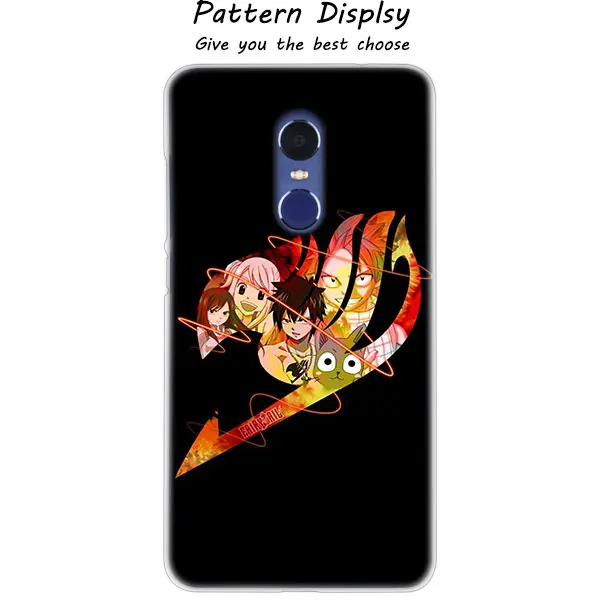 Модный прозрачный чехол MLLSE с аниме сказочным хвостом для Xiaomi Play Rdemi S2 3S 4A 5A 5Plus 6A Pro Note 6 5A 4X4 7