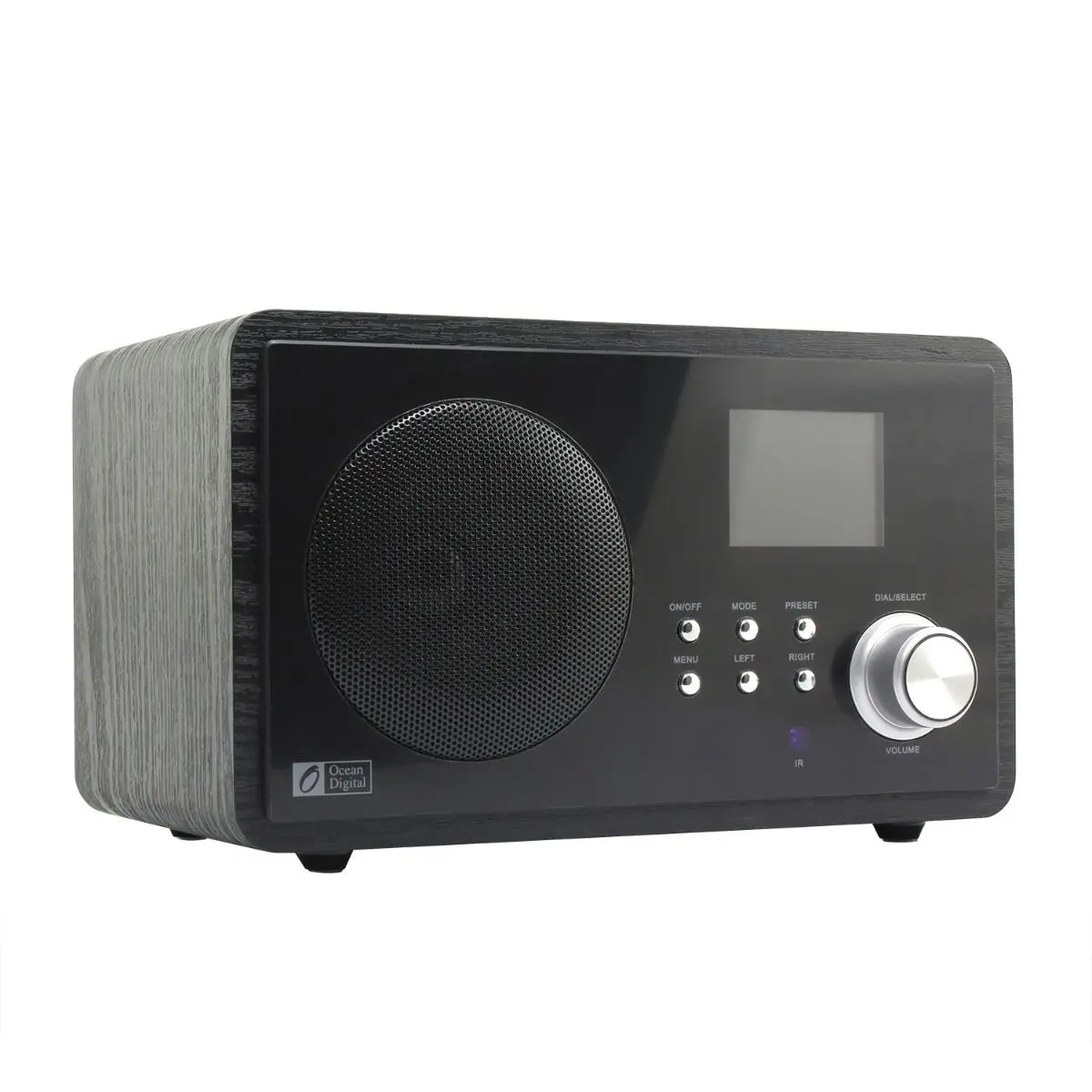 Океан Цифровой Деревянный Интернет-Радио Wi-Fi Приемник FM Музыка Будильник UPnP