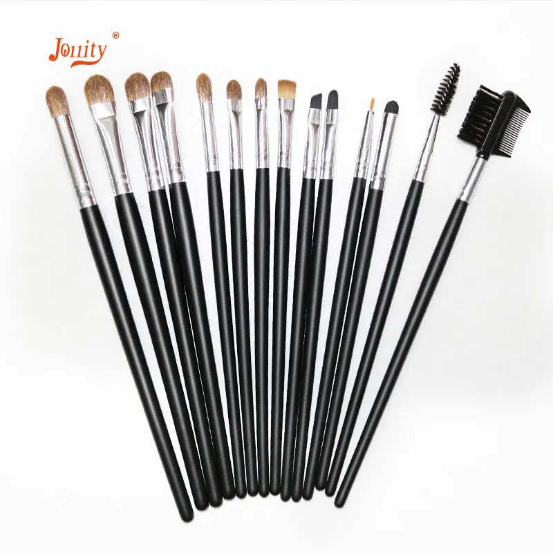 jollity 18pcs Makeup Brush Set Eye Shadows Lipstick Powder Foundation Brushes With Cosmetic PU Bag Professional Make Up Tool | Красота и