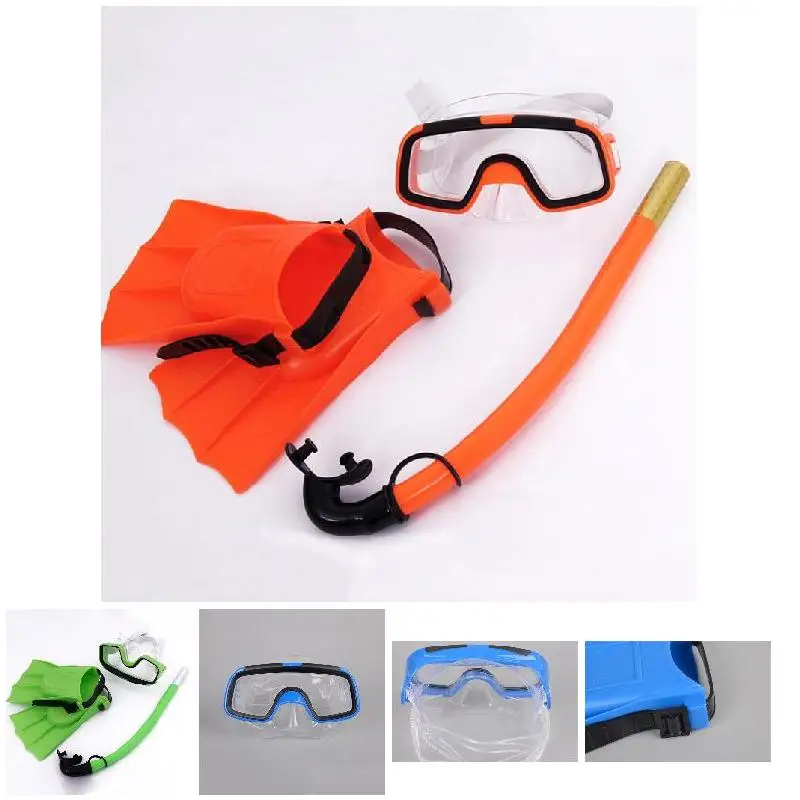 

Children Diving Set Anti-Fog Swimming Goggle Accessories Snorkel Fins Kit for Kids Boys Girls ALS88