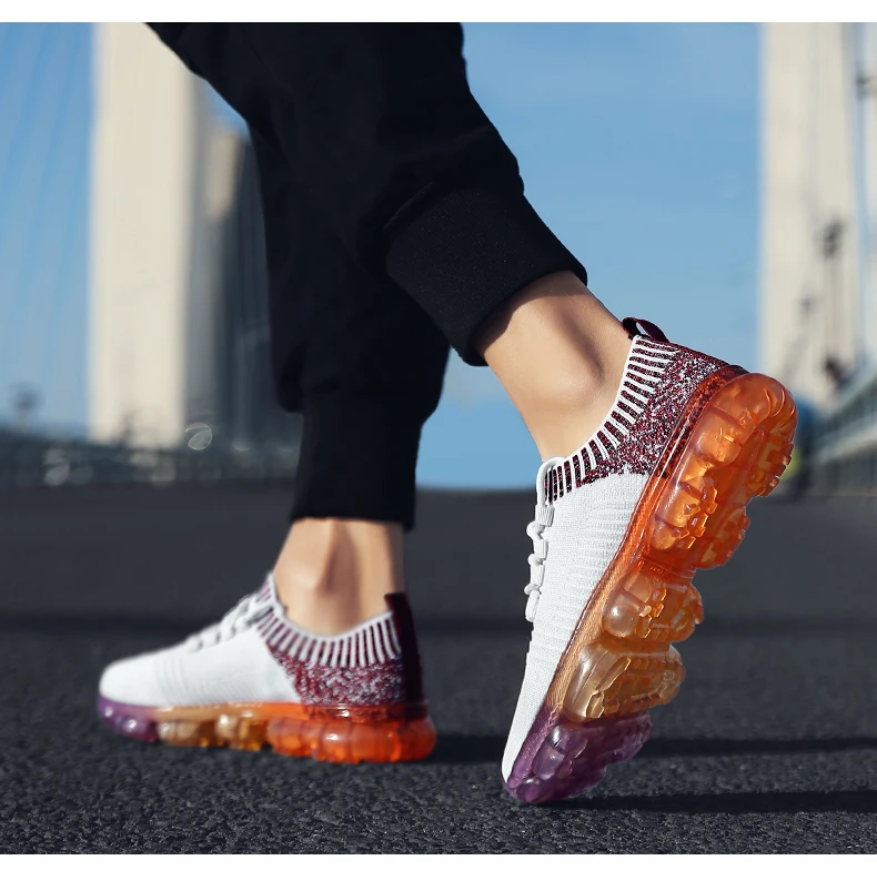 Брендовая обувь для мужчин; tenis masculino adulto; кроссовки; chaussure homme tenis feminino; дышащие лоферы; Повседневная обувь без шнуровки; rubbe 5