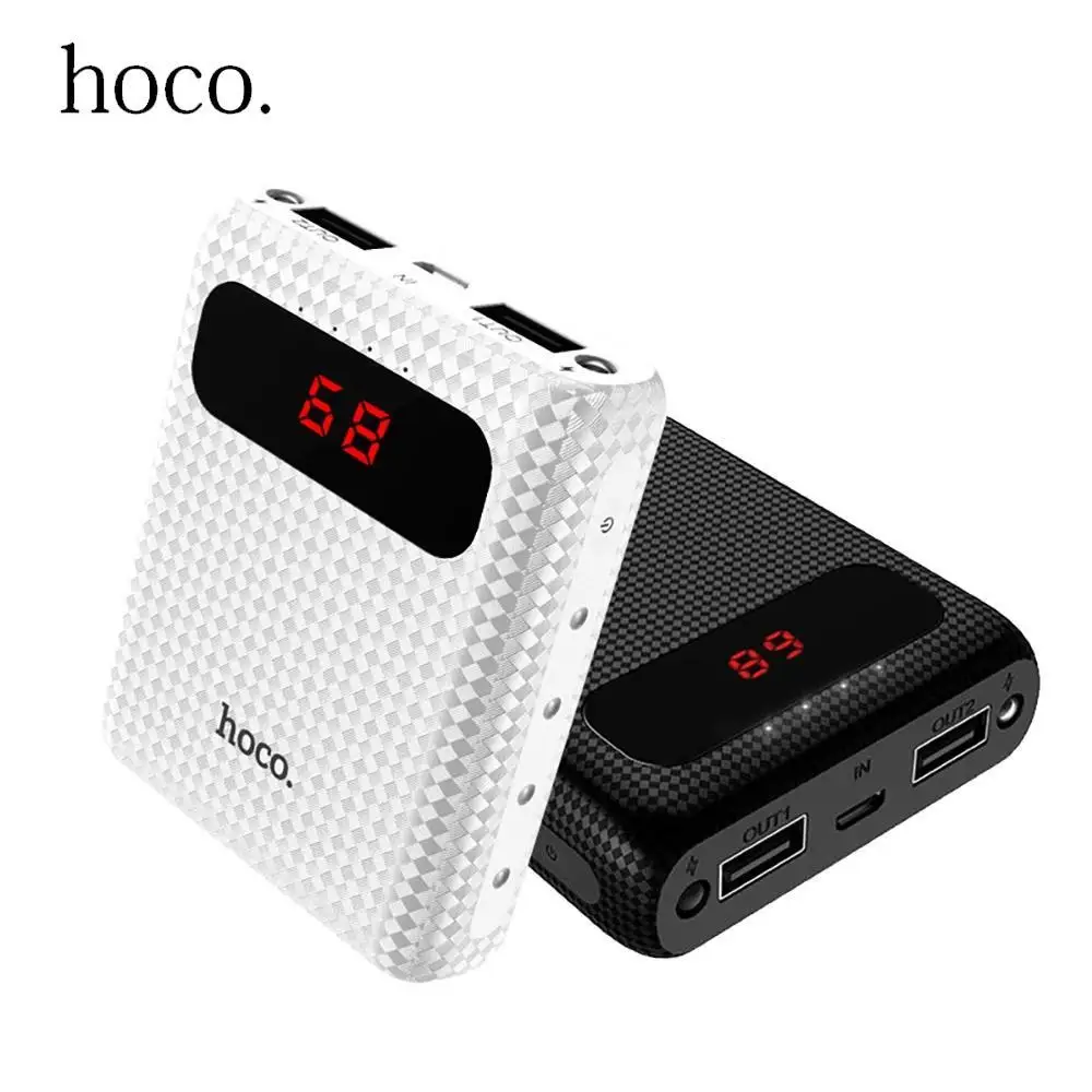 HOCO Power Bank 10000 мАч Мини Милая Внешняя батарея портативная Мобильная Быстрая