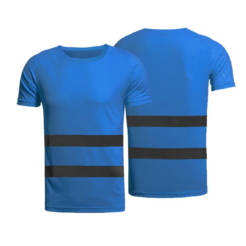 Защитная Рабочая Рубашка Светоотражающая Женская дышащая Футболка Мужская