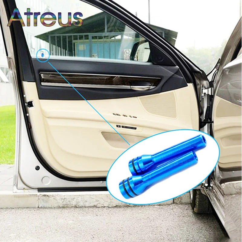 Ручка замка двери для салона автомобиля Atreus 2 шт. из алюминиевого сплава вытяжные