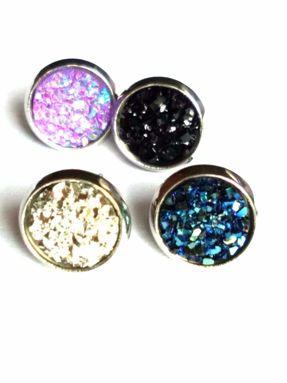 50pairs lot 8mm 12mm Stainless Steel Hypoallergenic Earrings Studs Fashion Jewelry for Sensitive Girls Women | Украшения и