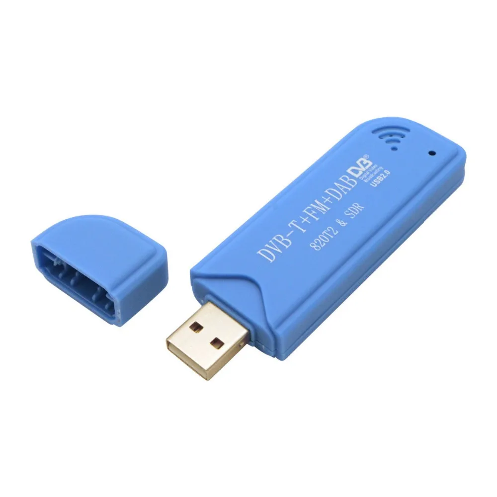 USB 2,0 цифровой DVB-T SDR+ DAB+ FM HD ТВ тюнер приемник палка RTL2832U+ R820T2