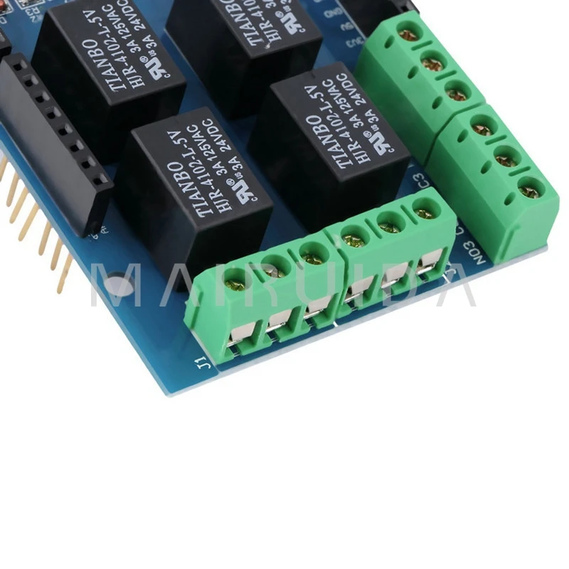 Новый Четыре 4 канальный Релейный Щит 5 В 2 Модуль для Arduino|module for arduino|module 5vmodule relay |