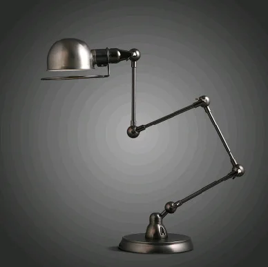 Настольная лампа Kc американская винтажная короткая регулируемая с длинной