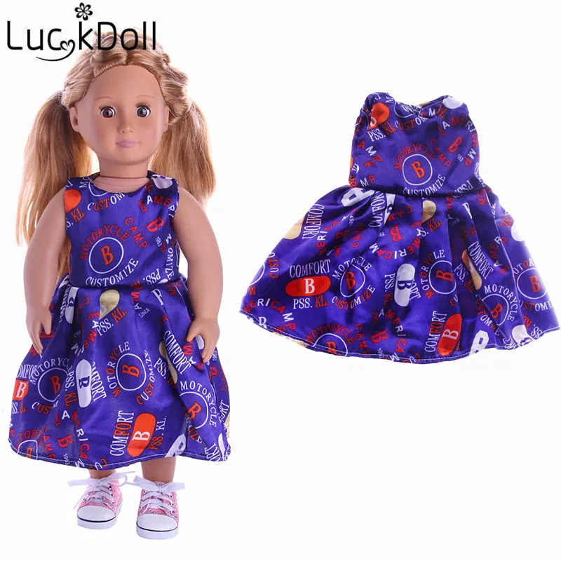 Платье принцессы LUCKDOLL 18 дюймов 43 см 12 цветов|Куклы| |