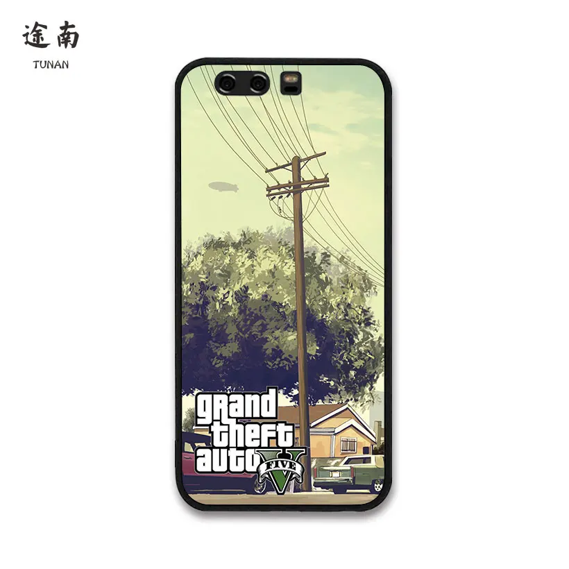 Игра GTA san andreas Бесплатный чехол для HUAWEI P10 Lite P20 nova 2 mate 8 9 10 pro крутая спортивная