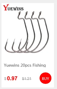 Yuewins 50 шт. рыболовные снасти из нержавеющей стали с защелкой, поворотные безопасные защелки, рыболовные крючки с разъемом, снасти, аксессуары QA289