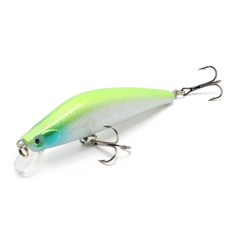 Amlucas гольян рыболовная приманка 7 5 см 3 г Твердый воблер Crankbait 3D глаза
