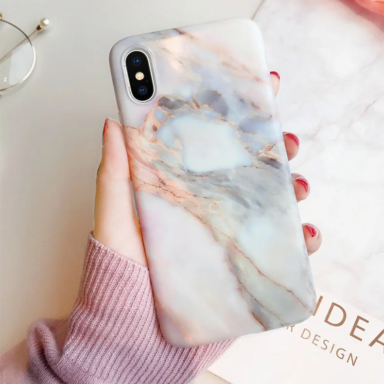 Kerzzil винтажный мраморный чехол для iPhone 11 Pro X XR XS Max 7 8 Plus, Мягкий ТПУ силиконовый чехол s для iPhone 8 7 6 6S Plus