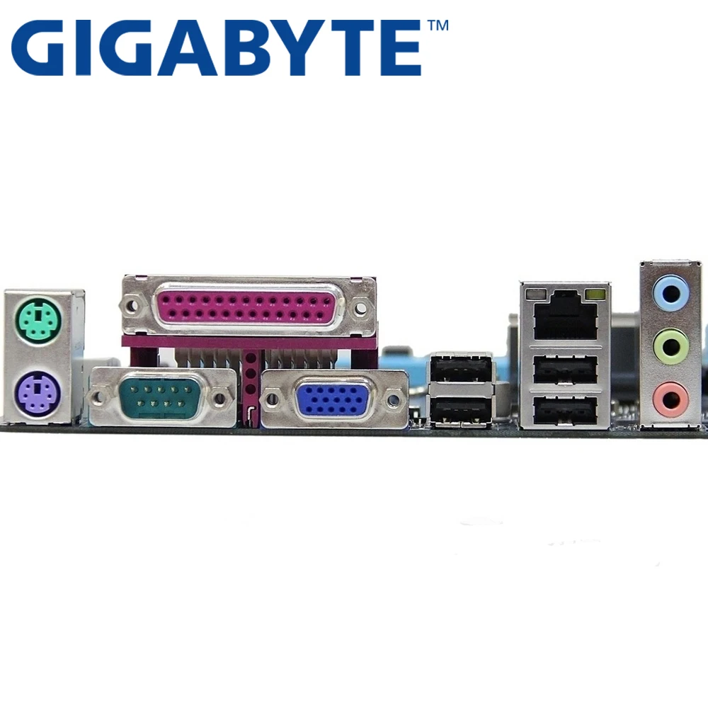 Десктопная Материнская плата GIGABYTE G41 Socket LGA 775 для Core 2 DDR3 8G Micro ATX оригинальная