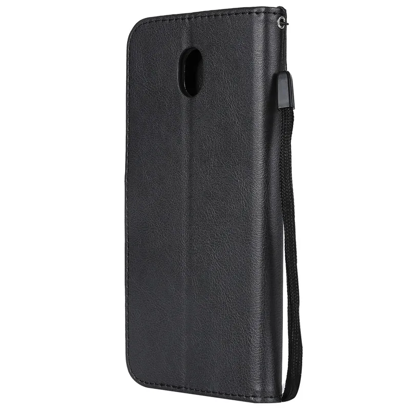 Чехол для Samsung J7 2017 Galaxy из роскошной кожи с откидной крышкой J730F J730.